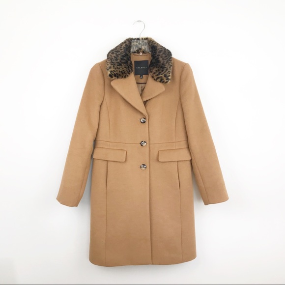 talbots camel coat